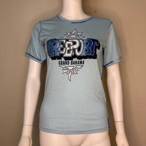 Vintage 1970s Freeport Grand Bahama T-Shirt, Sherry Size X-Small